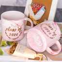 Graduation Gifts for Her Women Daughter Sister Bestie - Cute Class of 2026 Coffee Mug - Novelty Senior Night Birthday Christmas Gits for College Master Phd 2026