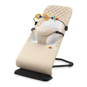 Bouncer Seat for Babies 0-12 Months, Baby Bouncer forBreathable and Comfortable Cushion, Three HeightAdjustments, Baby Rocker Portable Folding andDetachable, Ergonomic Baby Seat