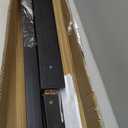 A - Frame Wooden Display Easel - Adjustable Lyre Beechwood Studio Easel Stand Holding Canvas Up to 90", Inclinable Artist Floor Painting Easel for Artwork Painting, Black, 25 Inches X 25 Inches X 61 Inches