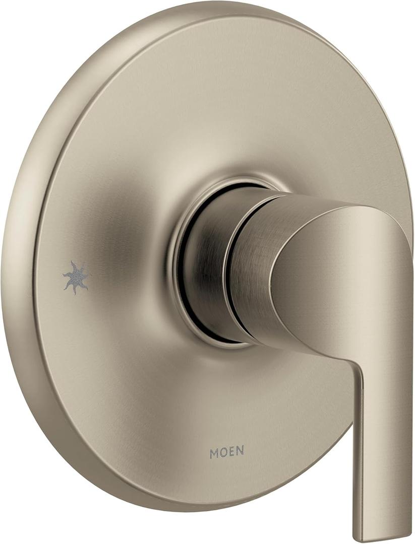Moen UTS3201BN Doux M-CORE 3-Series 1-Handle Valve Trim Kit, Valve Required, Brushed Nickel