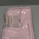 STARLATTA 2 Pcs Cabinet Organizer Shelf，Stackable Kitchen Counter Shelves, Spice Rack,Countertop Organizers，Pink Plastic Storage Shelves Rack for Makeup，Bathroom, Cupboard，Desk，Pantry Organization