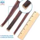 GigaBite Single Ingredient All Natural Free Range Bully Treats and Chews - Bully Sticks/Bladder Sticks/Beef Esophagus by Best Pet Supplies - Esophagus Sticks (6 Inch), Pack of 35