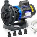Booster Pump, 3/4 HP Pure Copper Motor with Dual Voltage(115V or 230V), Compatible for Pressure Side Pool Cleaners Vac-Sweep 280-Black