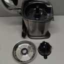 Healnitor 150W Electric Citrus Juicer Squeezer with 2 Cones, Stainless Steel Quiet Orange Juice Extractor Machines for Lime Grapefruit Lemon, Detachable Design