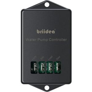 Water Pump Controller, Briidea RV Water Pump Switch 12VDC, 10A for Water Pump, Lighting, Fans in RV, Boat
