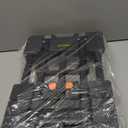 Voipvvii Folding Hand Truck 500lbs, Portable Heavy Duty Dolly Cart, 6 Wheels Collapsible Luggage Cart with 2 Elastic Ropes  Compact Trolley Cart for Easy Moving  Ideal Hand Cart for Travel and More