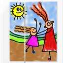 11X14 Acrylic Floating Picture Frame for Wall Mount, Clear Magnetic Photo Frame for Kids Artwork,Certificates Documents Frames for Family,Office,Wedding