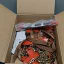 Snow Chains for SUV Car Pickup Trucks RV, Universal Adjustable Emergency Portable Snow Tire Chains, Applicable Tire Width 215-315mm (8.4-12.4 inch) (6 Packs)