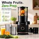 3-in-1 Cold Press Juicer, Whole Apples Zero Prep, 6.5" Chute