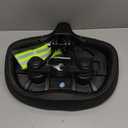 Oversized Bike Seat for Men & Women Comfort, Extra Wide Bicycle Seat Cushion, Comfortable Soft Padded, Large Replacement Saddle for Peloton, Stationary Exercise Bike, Cruiser, City Bike, Ebike (Blue)