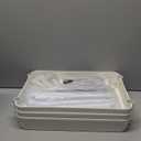 Baby Diaper Caddy, Plastic Movable Cart for Newborn Nursery Essentials Diaper Storage Caddy Organizer for Changing Table & Crib, Easy to Assemble, Beige