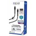 Zgear MFi Lightning/C Fast Charge Braided Cable with EnduraTech
10 ft
