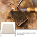Tofficu Jewelry Soldering Board 7.87X5.62X0.51 Inch Heat Resistant Refractory Honeycomb Panel for Silver Copper Gold Welding Insulation and Crafting