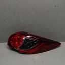 DNA MOTORING Right OE Style Outer Tail Light Compatible with 13-16 Mazda CX-5, Red/Clear Lens, OEM-TL-003-R