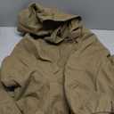  Womens Lightweight Jacket with Corduroy Collar Oversized Barn Jackets Cropped Zip Up Workwear Jacket,L