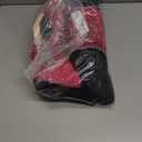 IECOii Extra Warm Reflective Adjustable Dog Jacket - Winter Coat with Buckle & Fleece Turtleneck for Cold Weather - Soft Winter Coat for Small, Medium & Large Dogs (X-Large(Chest:24.4-29.9 in), Rosered)