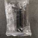 HuggieGems 2 Tier Floor Standing Corner Shower Caddy Organizer Shelf with Hooks, Bathroom Shelves Stand Rack, Black