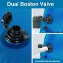 LIBERECOO 4'x8' Pool Pillows for Above Ground Pools, winterize Pool Closing kit Winter Pool Pillow.Super Durable & Strong Cold Resistant Easy Centering,Rope Included