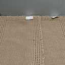 RESARE Waffle Bath Mat, Super Absorbent Non Slip, Machine Washable, Ultra Soft Boho Bath Rugs with Tassels, Upgraded Bordered Design, 17"x24" Brown Pack Of 2