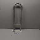 29-Inch Flip-Up Stainless Safety Flip-Up Bathroom Grab Bar with Integrated Toilet Paper Holder, Wall Mounted Support for Handicapped or Elderly Toilet Handrails Hand Grips Handle Shower Assist Aid (29inch)