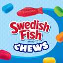 SWEDISH FISH Chews Soft & Chewy Candy, Bulk Candy, 12-2.12 oz Bags (EXP 09/17/26)