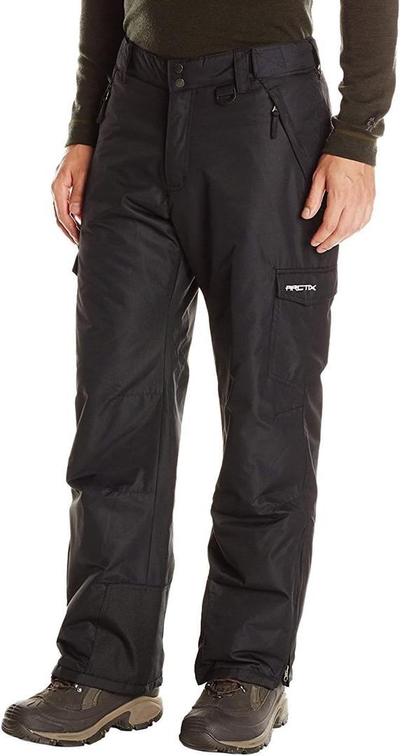 Arctix Mens Snowsports Cargo Pants (Large/30" Inseam, Black)
