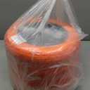 13" Flat Free Wheels Replacement for GOR Garden Cart Tires and Wheels, 4.00-6 Solid Tires and Wheels with 5/ 8"Bearings, 13" No Flat Wheels for GOR Garden Carts/ Hand Trucks/ Garden Carts（Orange）