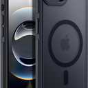 Strong Magnetic for iPhone 16E Case [7X Military-Grade Protection for iPhone 16E Phone case] Compatible with fit MagSafe Shockproof Translucent Slim Thin Case for iPhone 16E-6.1", (2025) Black