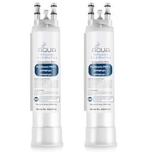 AQUA012 FPPWFU01 Water Filter Replacement Compatible with EPPWF01 PureAdvantage PWF-1 FPPWFU01 PurePour PWF-1Refrigerator Water Filter (2-PACK)