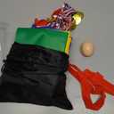 32 Pcs Outdoor Games Potato Sack Race Bags for Kids Adults, Bean Bag Toss Game, 3 Legged Race Bands, Egg Spoon Relay Race Game, Carnival Outside Yard Lawn Games for Easter Christmas Birthday Party