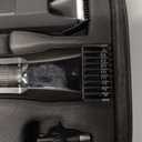 Beatslm Manscape Beard Trimmer for Men, Groin & Body Hair Trimmer, Ball Shaver, Nose Hair Clippers, All-in-One IPX7 Waterproof Men's Wet/Dry Groomer Kit, Rechargeable with Travel Case, LED Display (Tuxedo Black)