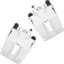 cciyu 184859 184858 Rear Left & Right Brake Calipers Without Bracket For Ford For F-150 2004-2011,For Lincoln For Mark LT 2006-2008 2010-2011 Driver & Passenger Side