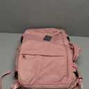 Large Travel Backpack for Women, 40L Carry On Backpack, 17 Inch Laptop Waterproof Backpack, College Bookbag, Backpack for Women, as Person Item Flight Approved (Pink)