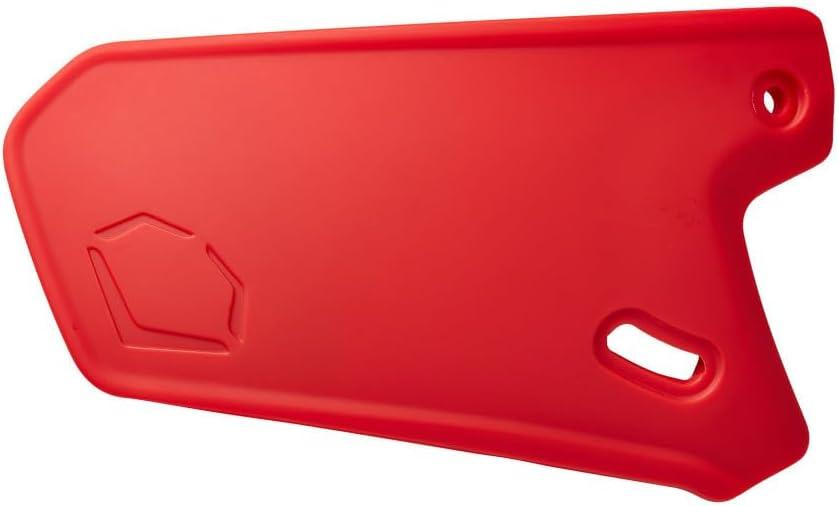 EvoShield XVT Batting Helmet Face Shield (Matte Finish Left Handed Hitter, Scarlet)