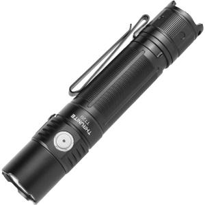 ThruNite TT20 Flashlight, 2010 High Lumens, 305 Meters Long Beam Distance, USB-C Rechargeable Flashlights with Dual-Switch (Black- Cool White)