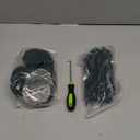 Bakulyor 50pcs Green Artificial Turf Stakes Staples + 50pcs Buffer Washer, 6 Inch 11 Gauge Landscape Staples, Galvanized Lawn Spikes, Heavy Duty Yard Ground Pin for Grass Weed Barrier Sod Fabric