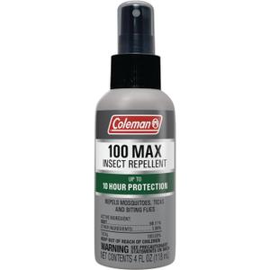 Coleman 100 Max Mosquito Repellent DEET Insect Repellent Spray - 4 fl oz Pump
