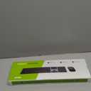 seenda Wireless Bluetooth Keyboard and Mouse Combo, SKM64-3 Rechargeable Slim Quiet Keyboard Mouse, 3 Multi-Device Connection, Compatible for Windows, Mac, MacBook, iPad, Tablet, Black Gray