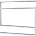 2x4FT Surface Mount Kit for LED Flat Panel Light, 3.15" Width, 2Pack