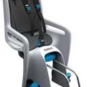 Thule Children's RideAlong Bike Seat, Light Gray and Pink, One Size