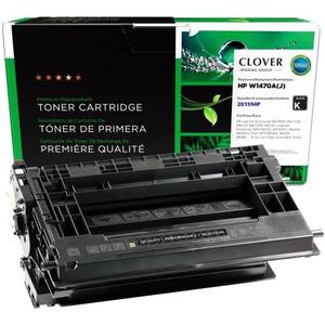 Clover Remanufactured Extended Yield Toner Cartridge Replacement for HP W1470A | Black