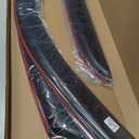 in-Channel Window Rain Guards for 2007-2013 Chevy Silverado/GMC Sierra 1500/2500/3500 Crew Cab, Window Deflectors Vent Visors for 2003 Chevy Silverado Accessories, 4 Full-Size Doors (Light Smoked)