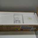 Versatile 7 Tier Wall Shelf Unit,White Lack Wall Shelf,Display Floating Shelf with LED Remote Control Light