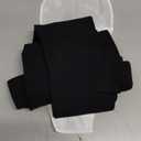 Truform Surgical Stockings, 18 mmHg Compression for Men and Women, Knee High Length, Closed Toe, Black, Large