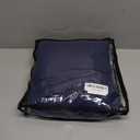 yescool Weighted Blanket (5 lbs, 36" x 48", Blue) Cooling Heavy for Children Aged 5 and Above 40-60 lbs, Throw Size Breathable Blanket with Premium Glass Bead, Machine Washable