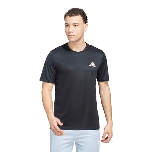 Adidas Mens Designed for Movement T-Shirt, Black, X-Large, Tall