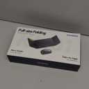 Foldable Keyboard and Mouse, Samsers Folding Bluetooth Keyboard Combo, 2.4G + BT5.0 x 2, Full-Size Portable Travel Keyboard & USB-C Rechargeable Wireless Mouse for iOS Android Windows Mac OS