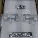 suptek Keyboard Tray Under Desk Pull Out with C Clamp Mount, Computer Keyboard & Mouse Tray, 25.6 (30 Including Clamps) x 11.8 inch Slide-Out Platform Computer Drawer for Typing, White, DSF1W