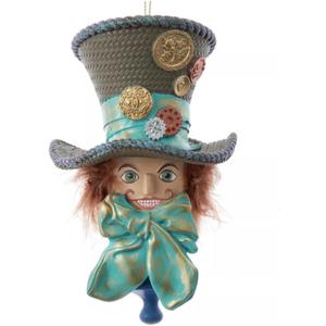 Kurt Adler 6-Inch Resin Hollywood Hats Hatter Ornament