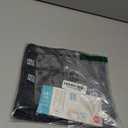 Bumkins Travel Bag, Toiletry, TSA Approved Pouch, Zip Bag, Quart Size Airline Compliant, Clear-Sided, Baby, Diaper Bag Organization, Makeup, Accessories, Carry On Packing, Set of 3 Sizes, Black Check